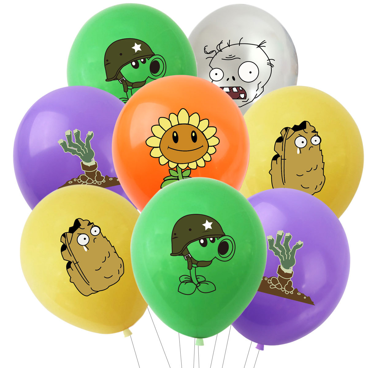 Party Games No Supplies - 10Pcs 12inch 식물 VS 좀비 Pvz
