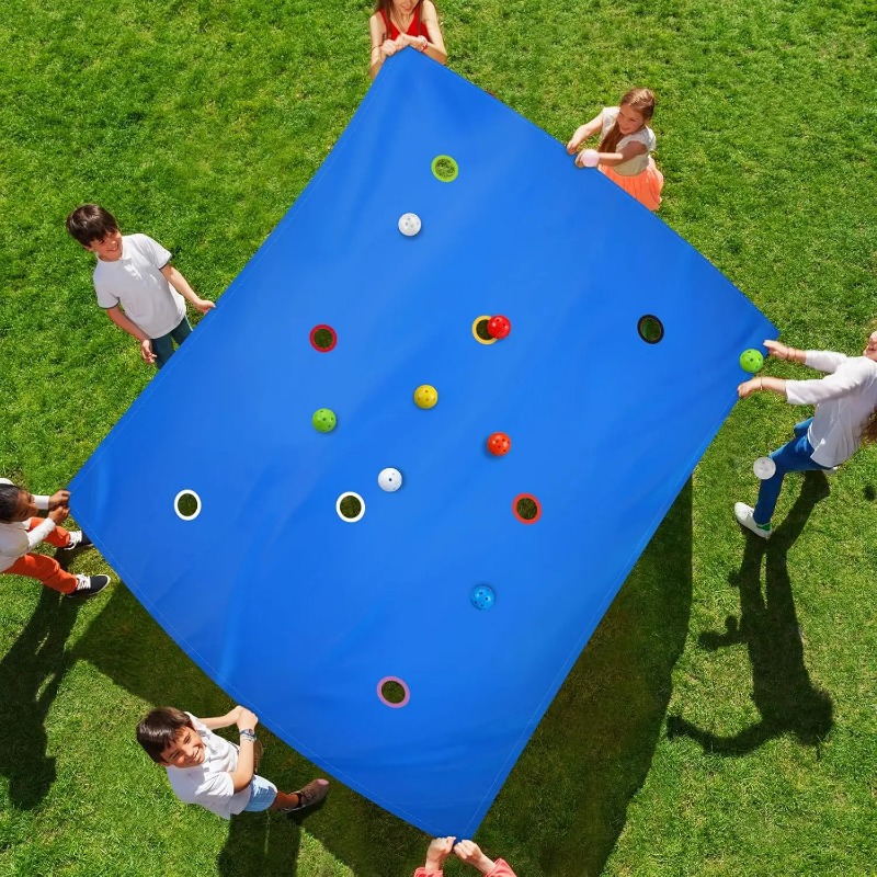 Party Games Kids Outdoor - 1PC 팀 빌딩 협동 홀 타프