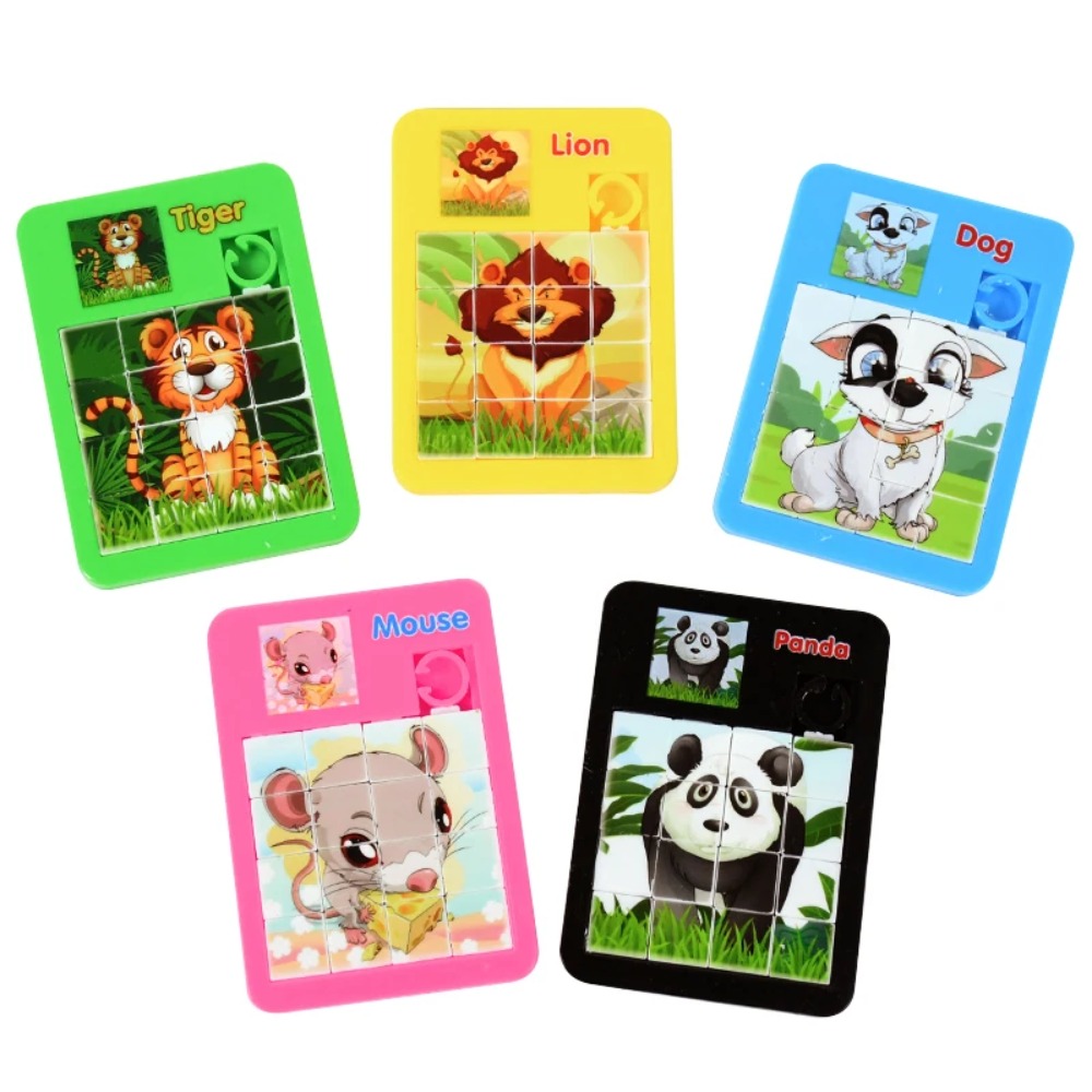 Party Games Easter - 10-50 Pcs 재미있는 만화 퍼즐 동물