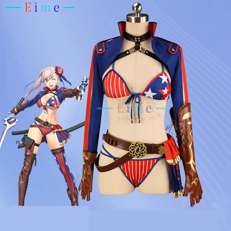 Party Games Summer - FGO 세이버 코스프레 의상 미야모토 무사시