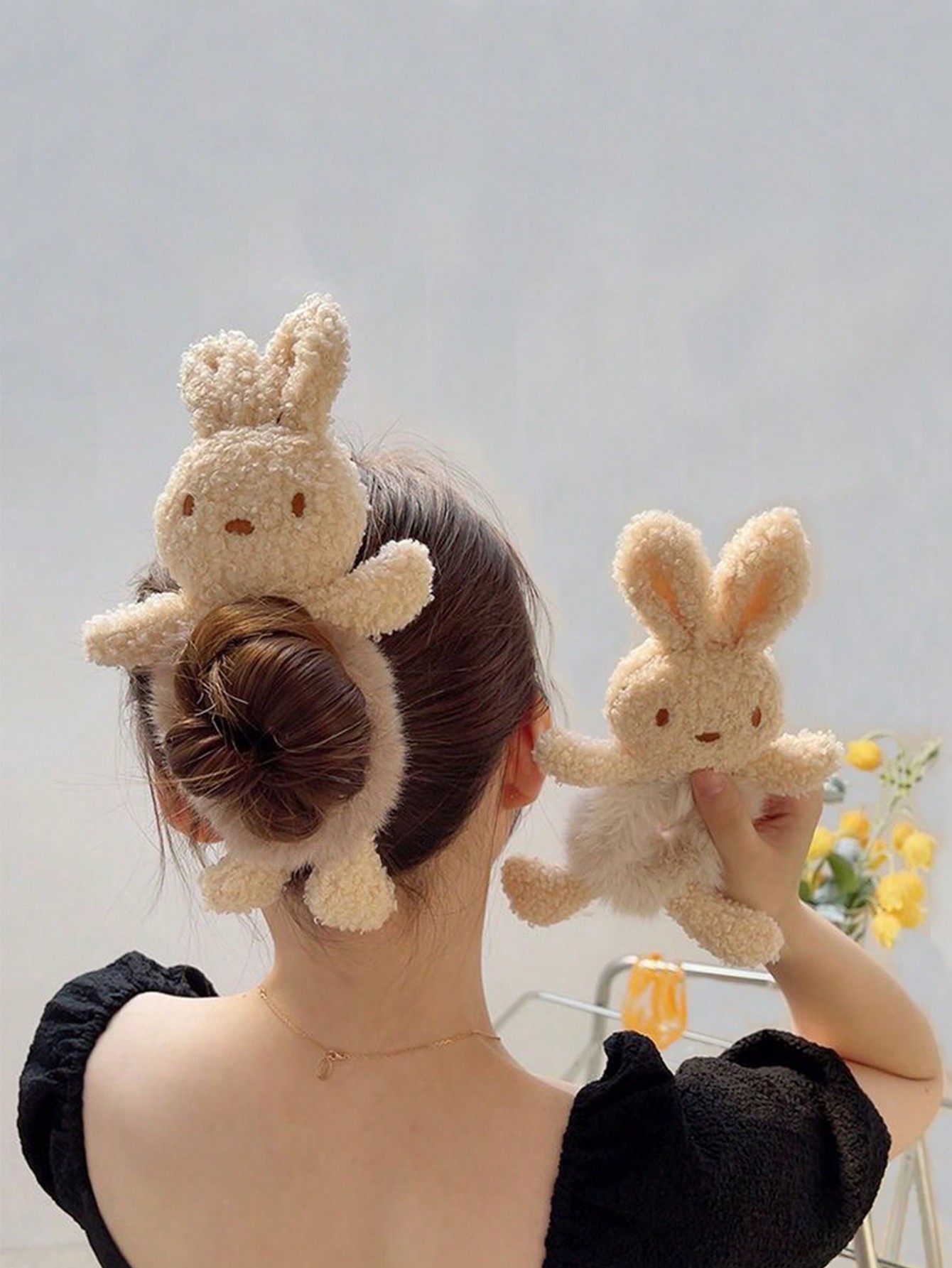 Ring Toss Outdoor - 1pc 포옹 곰 머리, 밧줄, 여성