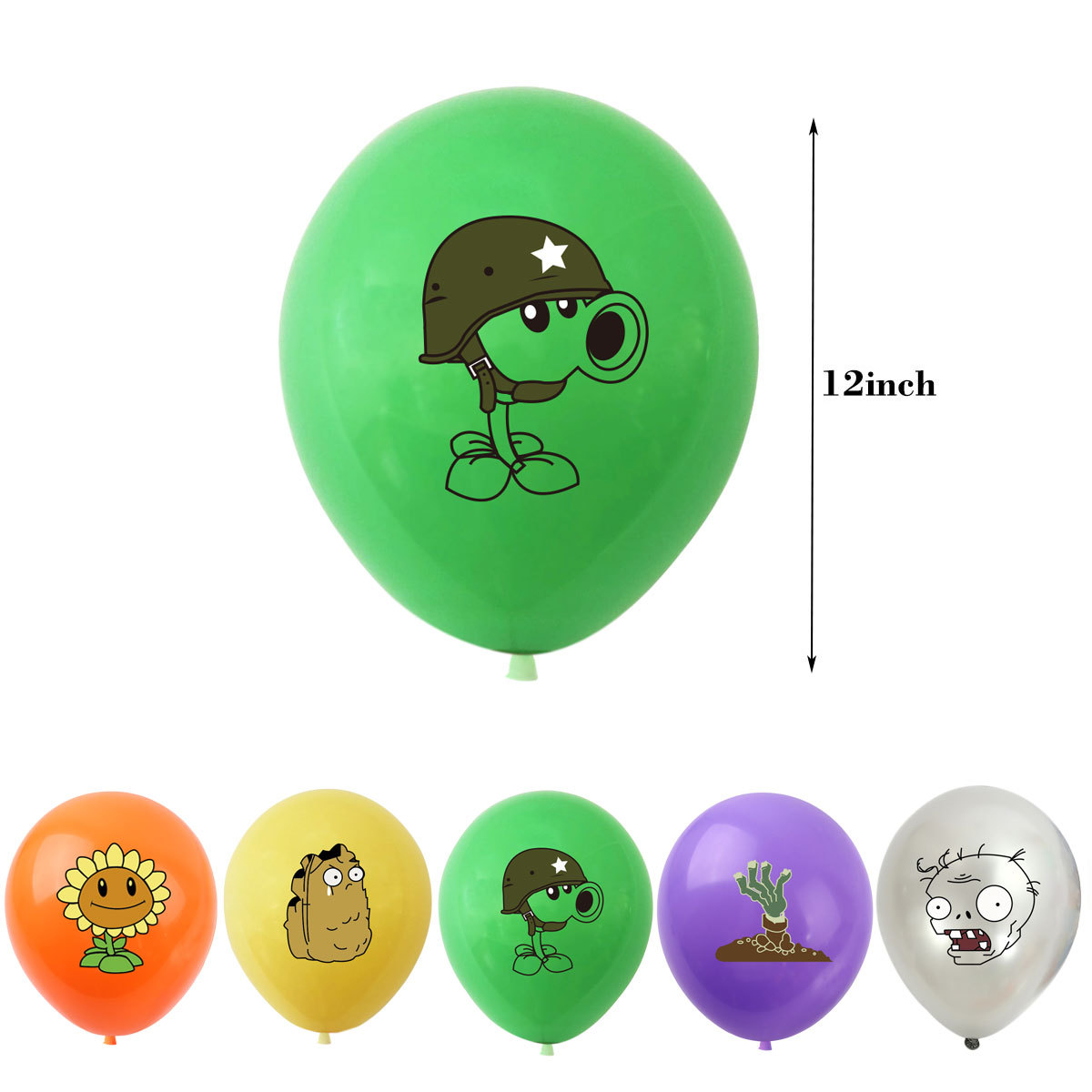 10Pcs 12inch 식물 VS 좀비 Pvz 라텍스  - Party Games No Supplies 리뷰 및 가격