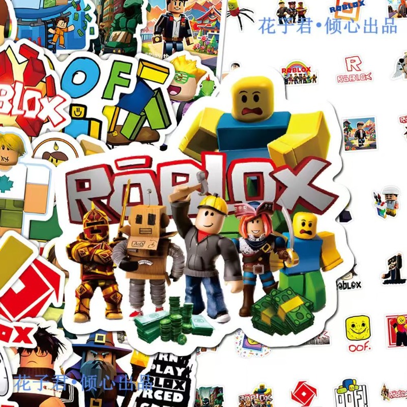 60 개/대 Roblox 게임 주변기기 스티커 크리 에 - Party Games In Roblox 리뷰 및 가격