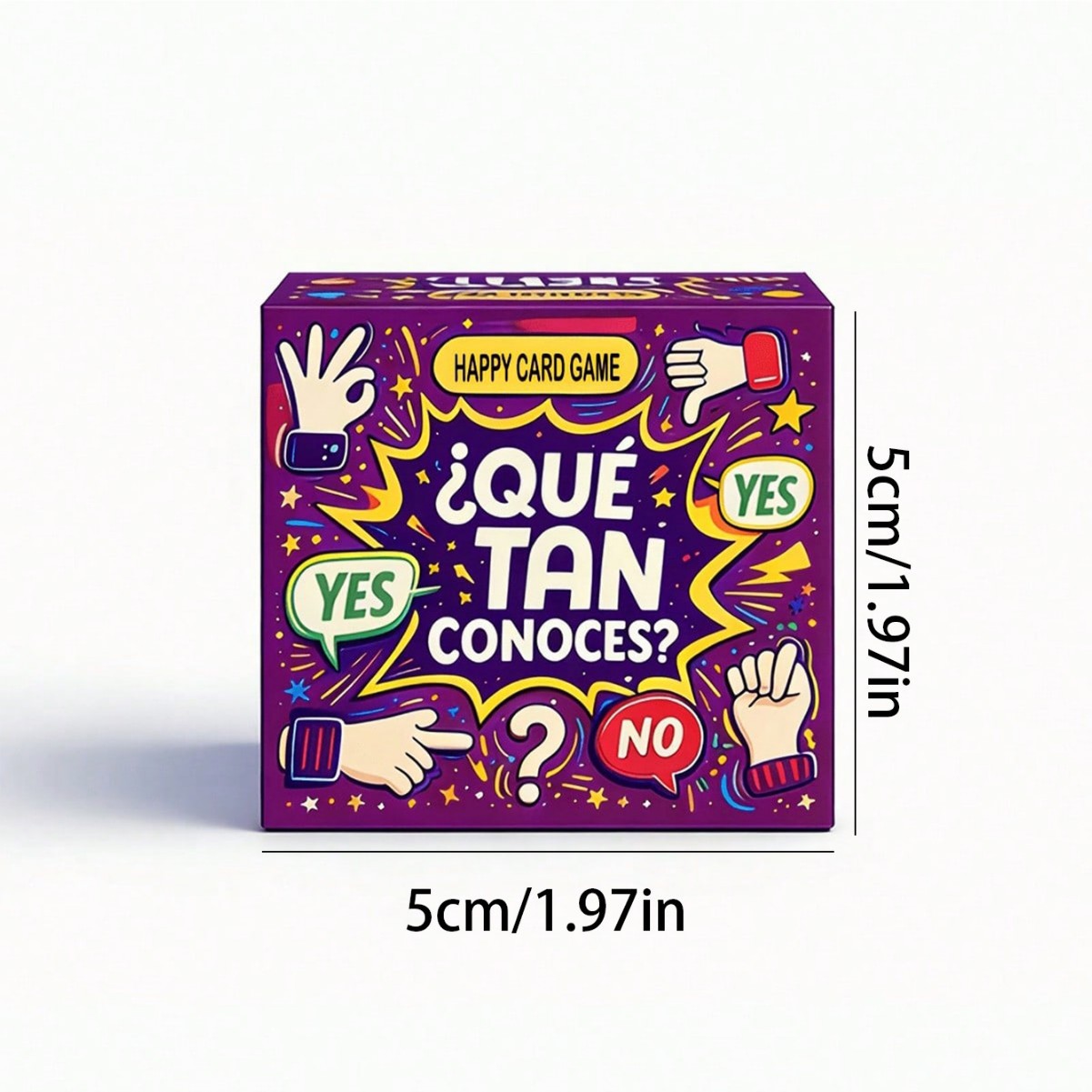 스페인어 미니 5cm 게임 카드 Bien Me Cono - Party Games In Spanish 리뷰 및 가격