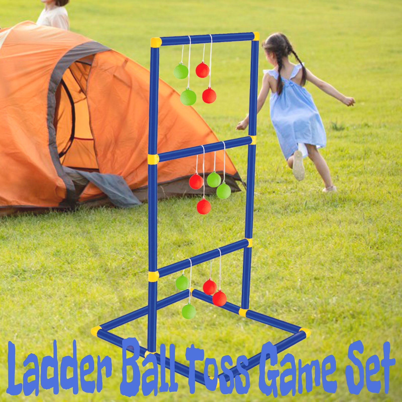 사다리 공 던지기 게임 세트 잔디밭 뒷마당 가족 대화  - Ladder Toss Set 리뷰 및 가격