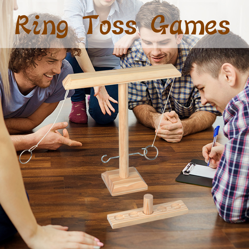 어린이를 위한 링 던지기 게임 성인 홈 파티 음주 게임 - Ring Toss Outdoor 리뷰 및 가격