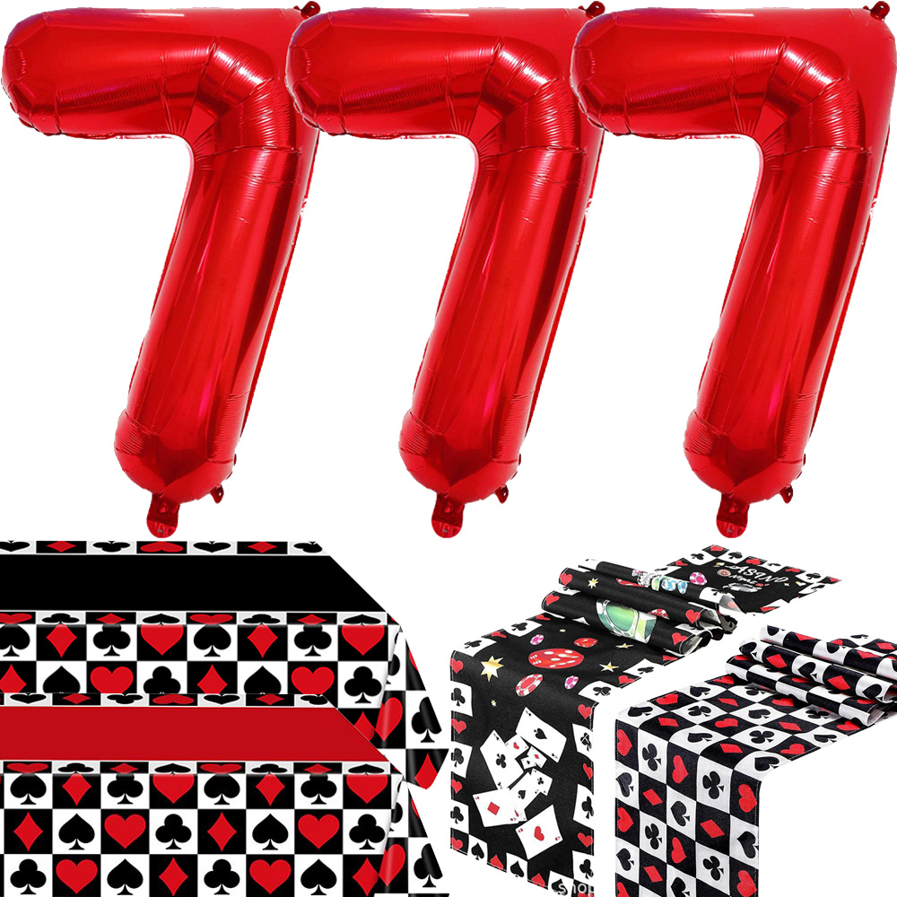 포커 카지노 장식 테이블보 라스베가스 테이블 커버 77 - Party Games No Supplies 리뷰 및 가격
